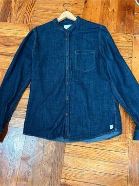 ARMEDANGELS Eco-friendly Denim Button-Up Shirt